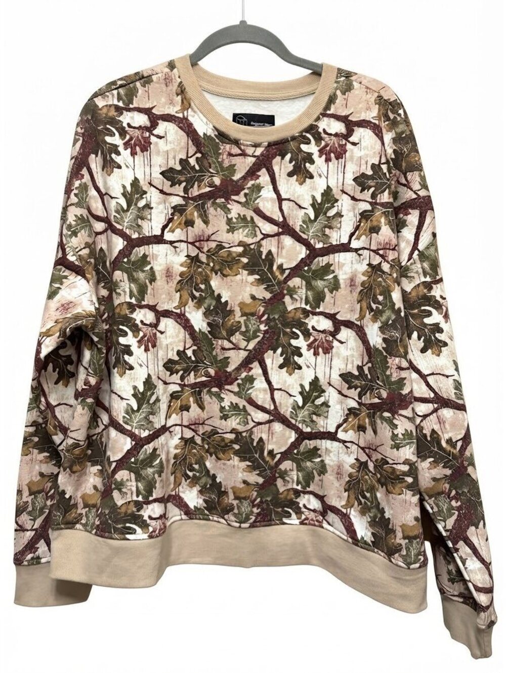 Original Use Camouflage Crewneck Sweatshirt - Size Large (L)